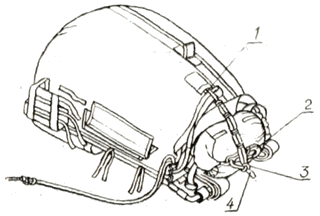 Монтаж стабилизирующего парашюта на верхнюю часть ранца с уложенным основным парашютом