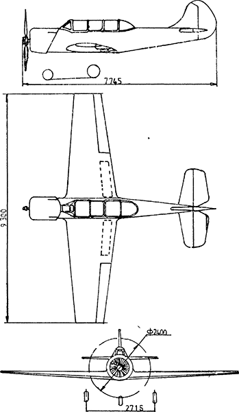 Самолет ЯК-52