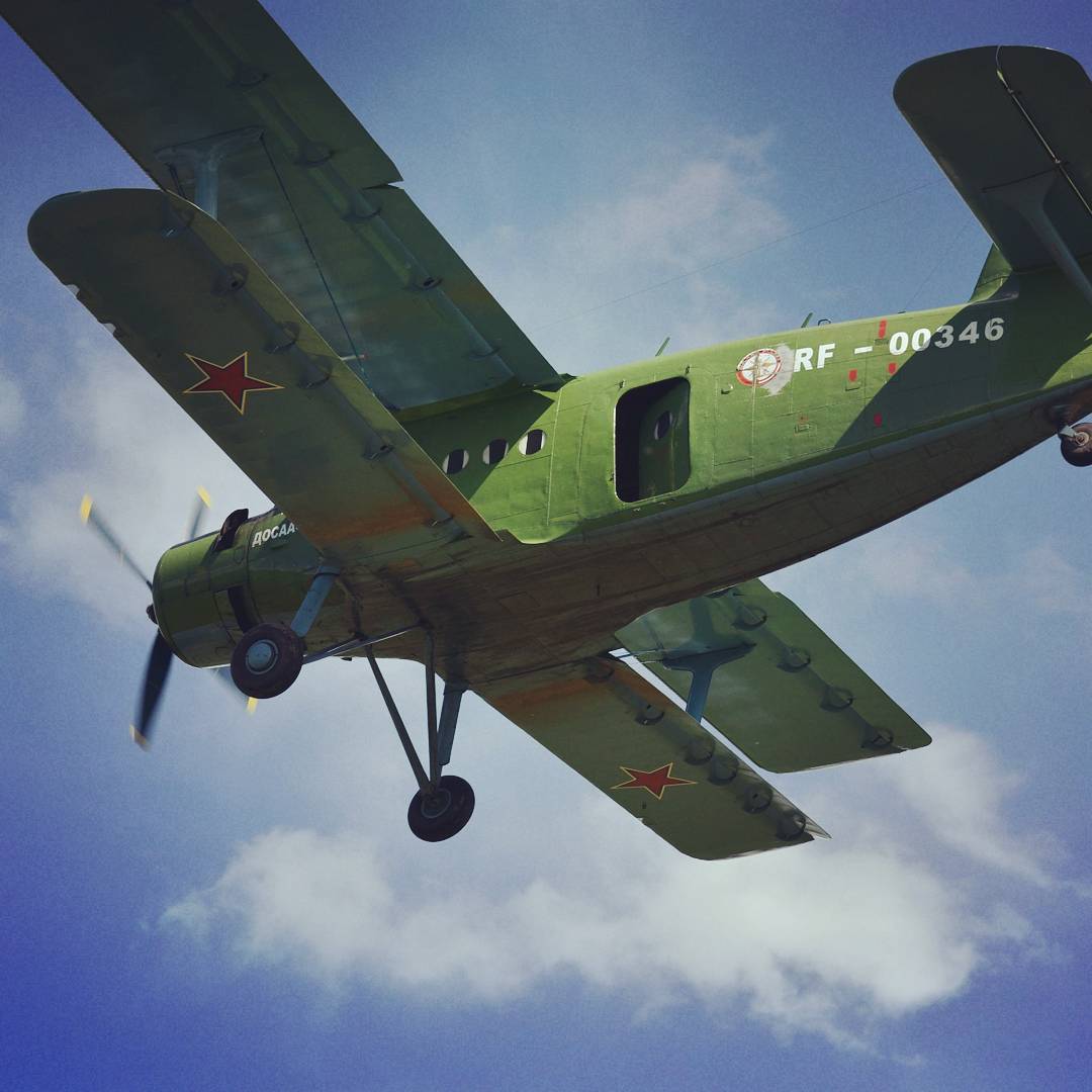 Самолет Ан-2 Вологодского аэроклуба