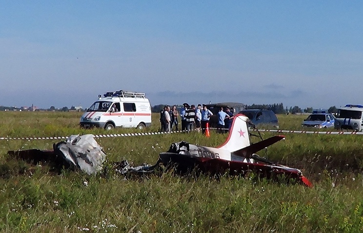 Разбился самолет Як-52 в Челябинской области
