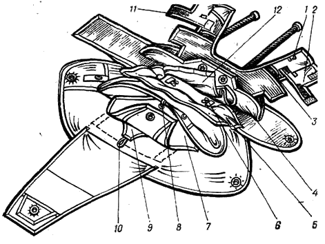 Ранец системы ПО-17 (внутренний вид)