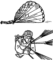 Гашение купола методом подтягивания нижних строп