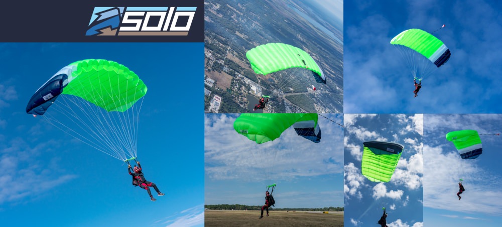 9-секционный парашют Solo компании Aerodyne