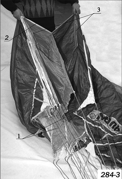 Укладка парашюта Мальва-Аксиома